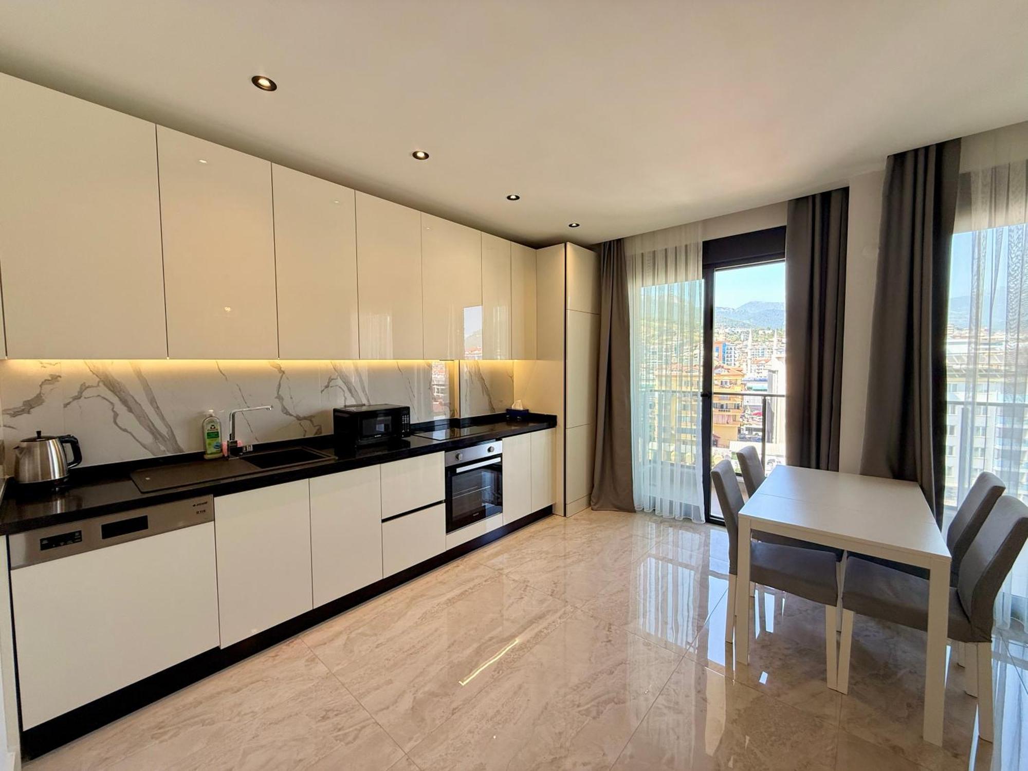 Sa Apartments! Sea And Mountain View 2Bd Duplex Алания Номер фото